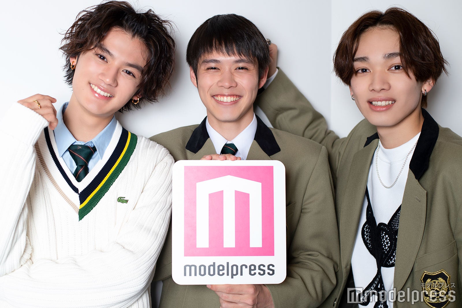 藤原大祐、細田佳央太、宮世琉弥（C）モデルプレス