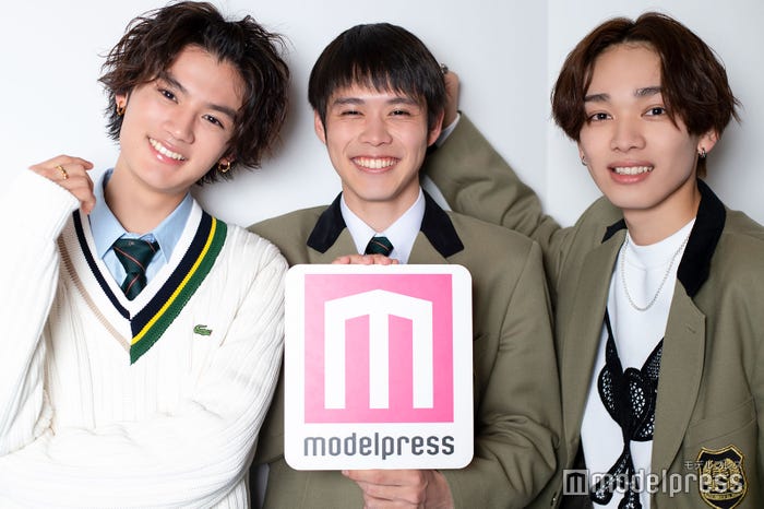 藤原大祐、細田佳央太、宮世琉弥(C)モデルプレス