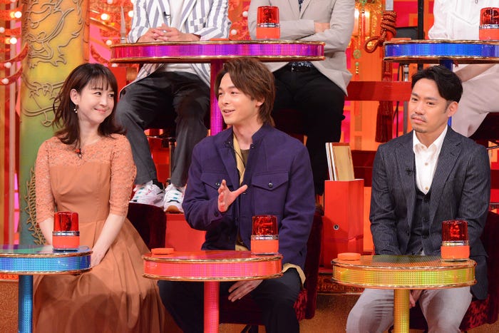 相田翔子、中村倫也、高橋大輔(C)日本テレビ