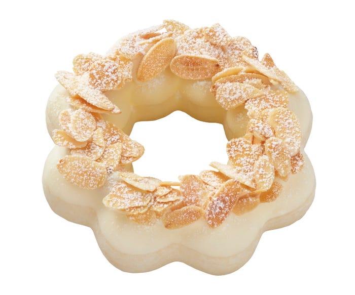 白いポン・デ・カスターアーモンド/画像提供:ダスキン