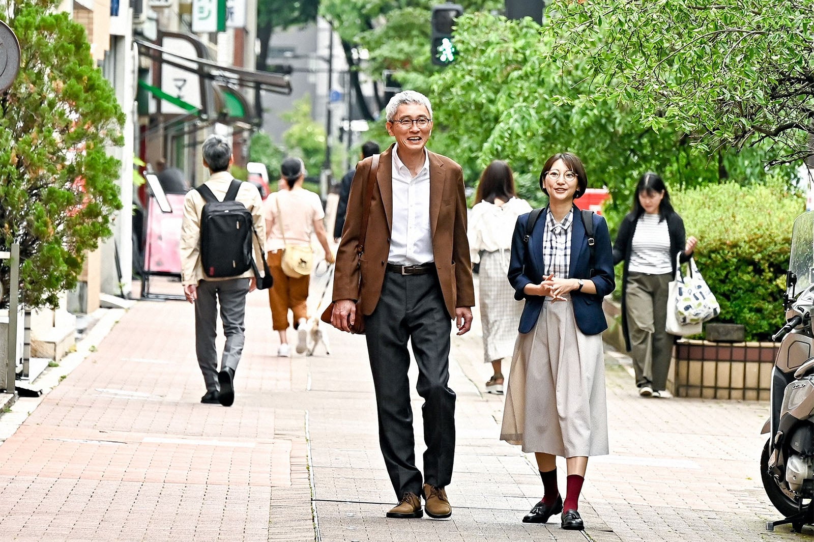 松重豊、武田玲奈／「持続可能な恋ですか？～父と娘の結婚行進曲～」第8話より（C）TBS