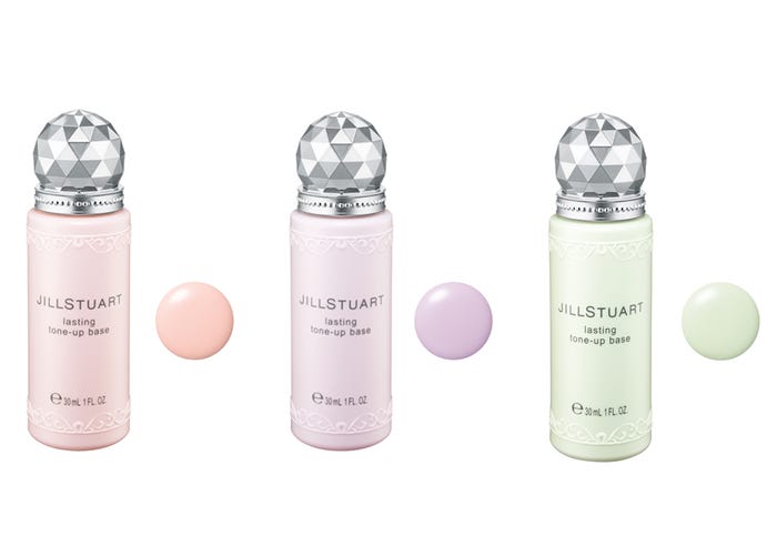「ラスティング トーンアップベース(SPF35/PA+++)」(左から)01 pure、02 translucent、03 fresh/画像提供:JILL STUART Beauty