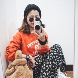 ヘルシーでカジュアル♡ 春の“オレンジ”が新鮮! お手本コーデ30選