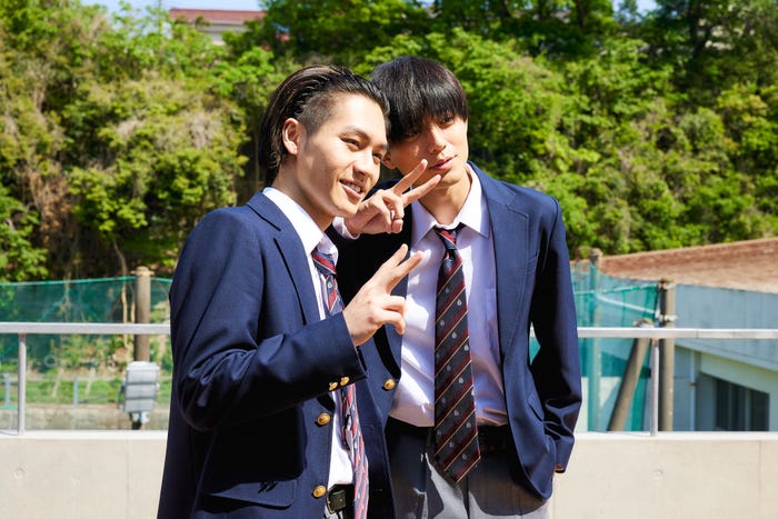 松田元太、永瀬廉「東京タワー スペシャルメイキング」(C)江國香織/マガジンハウス/新潮社/テレビ朝日・ストームレーベルズ