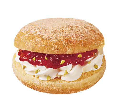 【ミスド新作メニュー】「エンゼルフルーツ」登場 ランキング2位「エンゼルクリーム」に国産フルーツフィリングをサンド