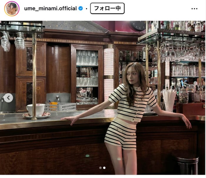 梅澤美波Instagramより