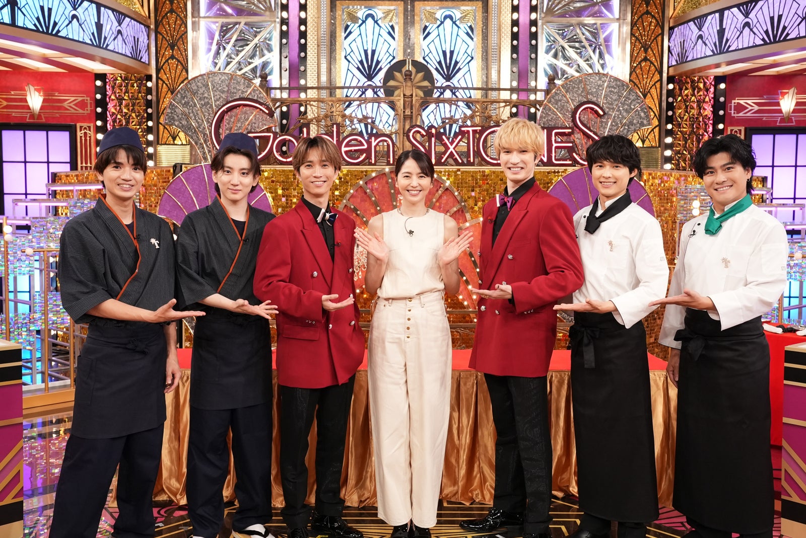 長澤まさみ、SixTONESとバラエティー初共演 あいみょん＆三谷幸喜氏から素顔暴露も【Golden SixTONES】