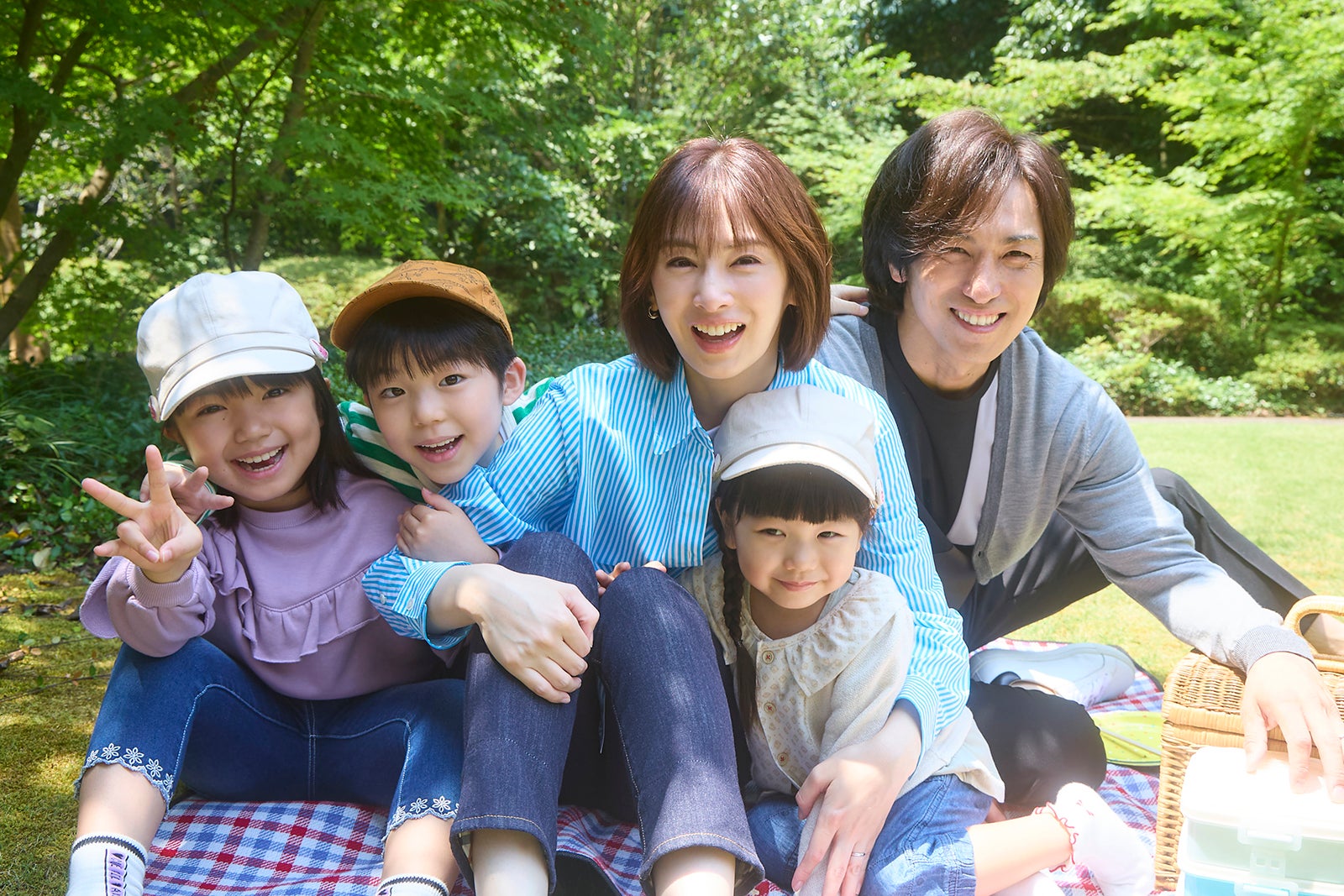 北川景子、高橋光臣、前田花、永瀬矢紘、野島瑠玖（C）日本テレビ