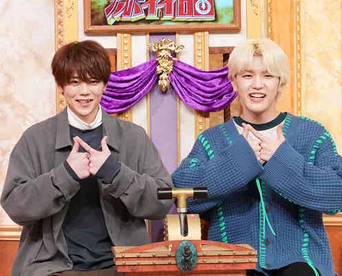 INI高塚大夢&藤牧京介「深イイ話」で爽やかスマイル 3大密着VTRを判定