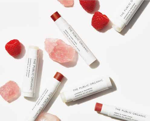 【ザ パブリック オーガニック】SNSで人気沸騰!精油リップ&精油カラーリップが定番発売へ