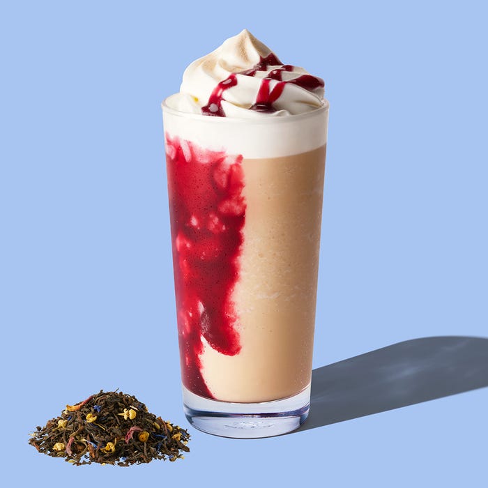 アールグレイ ベリーベリー ブーケ フラペチーノ/提供画像