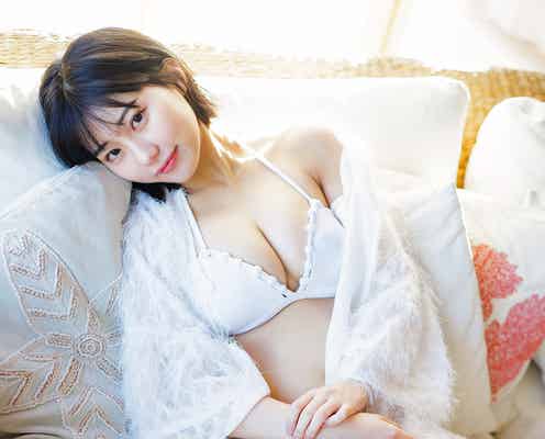HKT48田中美久、水着&黒ビキニで大人な姿 抜群スタイルにときめく