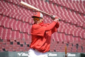 広島ドラ3・勝田 へんとう炎で離脱から練習再開「まずは体力を戻す」 小園はフリー打撃