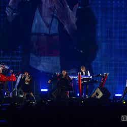 「第15回 東京ガールズコレクション 2012AUTUMN/WINTER」にシークレットで登場した小室哲哉×TRF