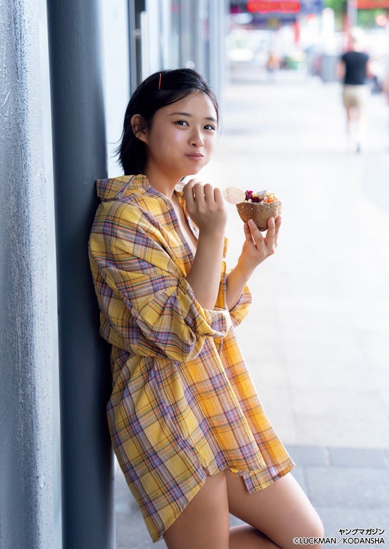 桑島海空／撮影：LUCKMAN