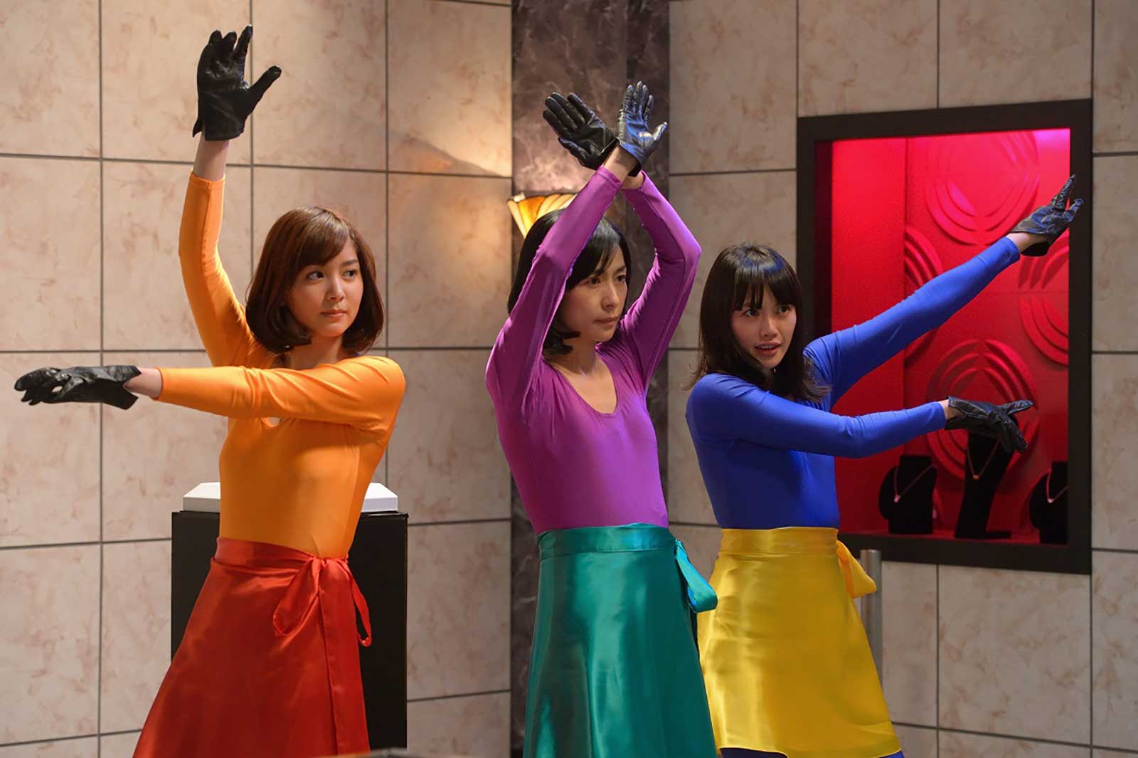 石橋杏奈、西田尚美、臼田あさ美 （C）NHK