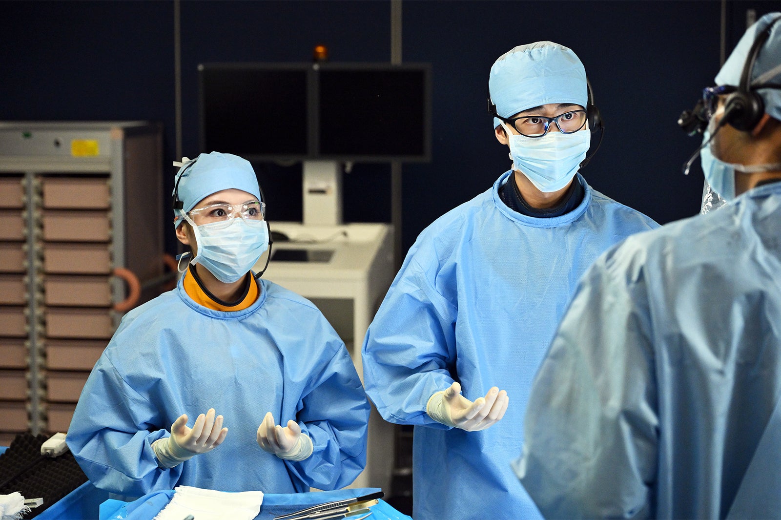 葵わかな、キム・ムジュン「ブラックペアン シーズン２」最終話より（C）TBS