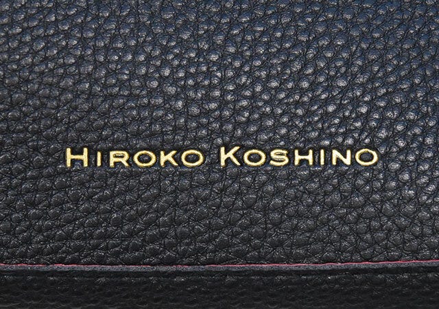 レザー調ロゴショルダーバッグ ヒロココシノ