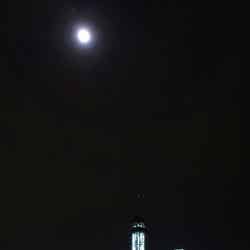 マンハッタンの夜景を一望できる