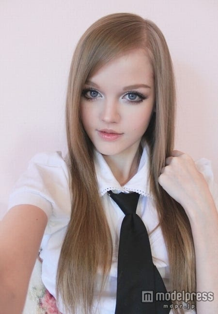 画像1 28 リアルバービー人形 と世界中で話題の16歳美少女 日本上陸 モデルプレス