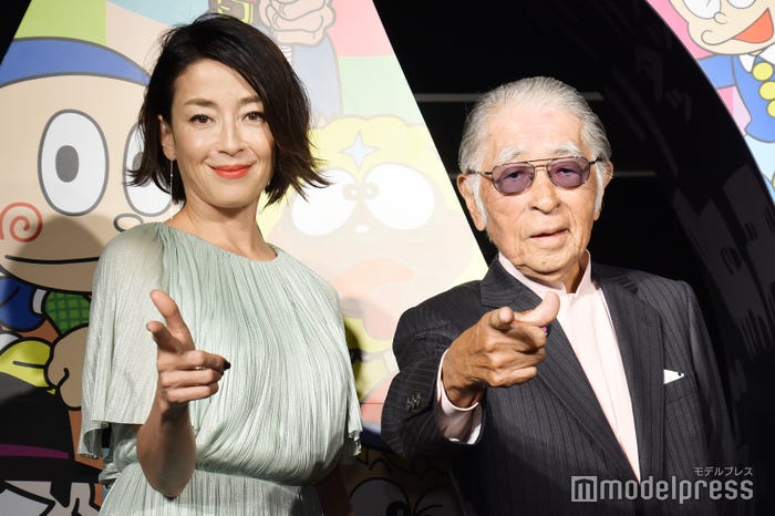 宮沢りえ、藤子不二雄(A)氏 (C)モデルプレス