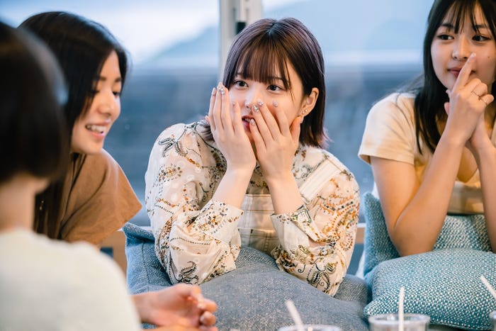 加藤乃愛/モデルプレス独占カット「虹とオオカミには騙されない」第1話(C)AbemaTV, Inc.