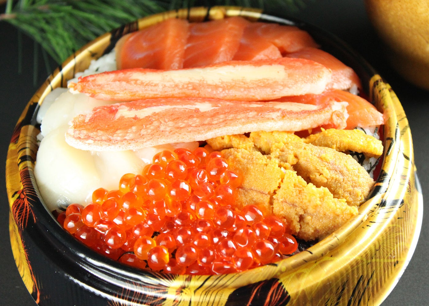 北海5種盛海鮮丼／画像提供：全国さかな祭り実行委員会