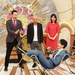 町田啓太、スタジオで筋トレ!?『発掘!リアル日本昔話~アレがないときどうしてた?』