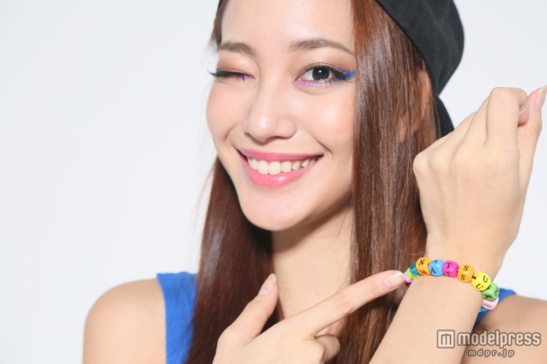 キャンディブレスレットの出来上がり