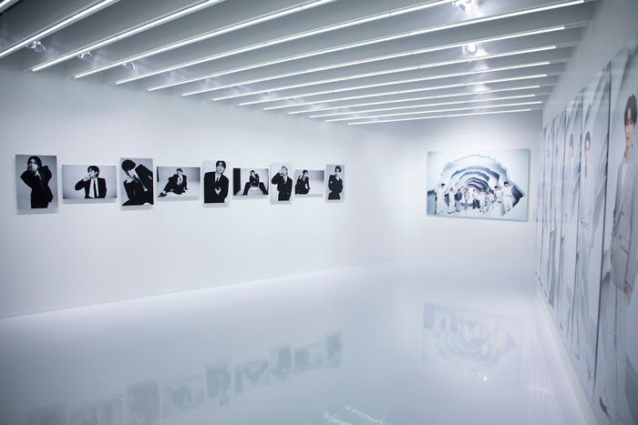 「Snow Man 1st POP-UP」内観(提供写真)