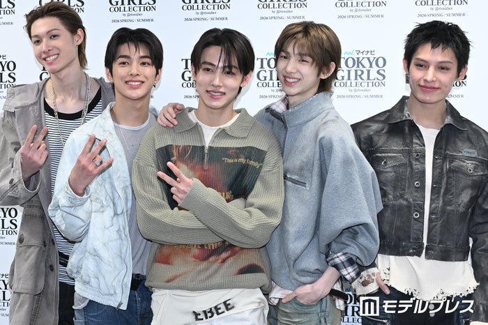 MARTIN（マーティン）、KEONHO（ゴンホ）、SEONGHYEON（ソンヒョン）、JUHOON（ジュフン）、JAMES（ジェームス）／CORTIS（C）モデルプレス