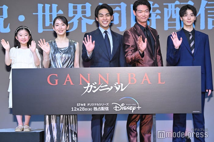 (左から)志水心音、吉岡里帆、柳楽優弥、笠松将、高杉真宙 (C)モデルプレス