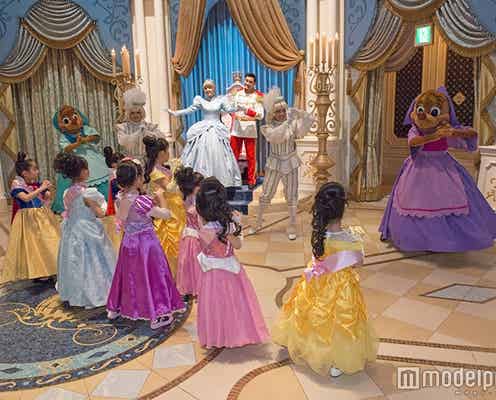 ディズニーランド、憧れのプリンセスと夢の舞踏会