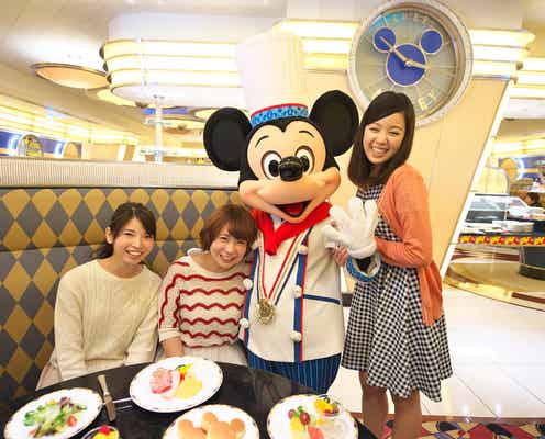 ディズニー、シェフ姿のミッキーに会えるレストラン!7月からランチタイム延長