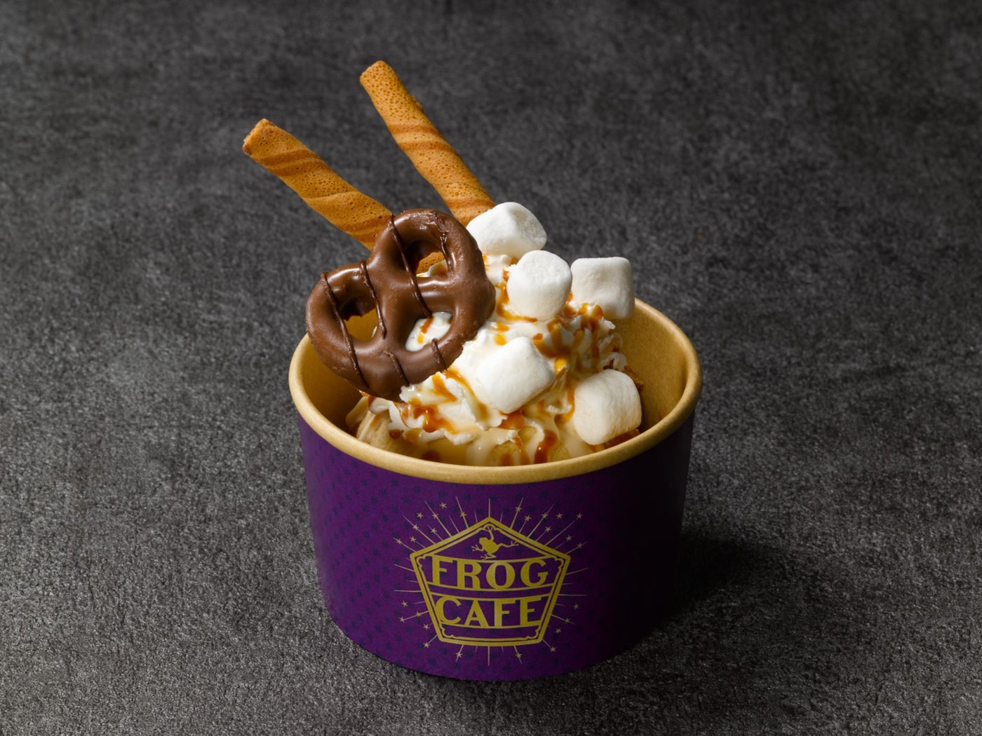 バタービールミニサンデー　650円（税込）（提供写真）