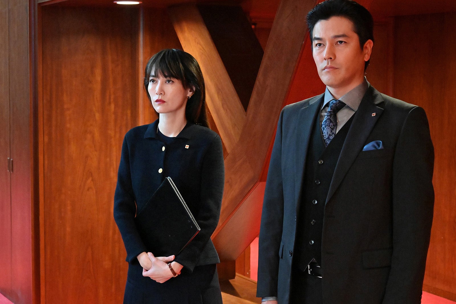 菊地凛子、要潤「花咲舞が黙ってない」第5話より（C）日本テレビ