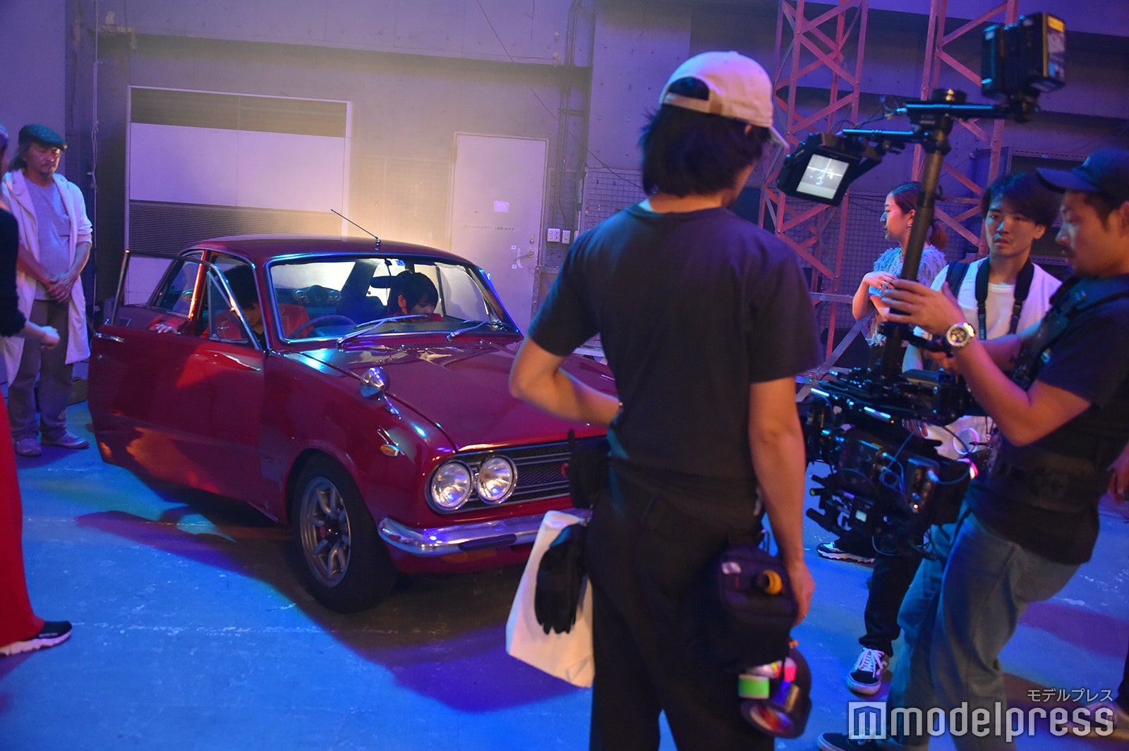 吉本坂46RED「君の唇を離さない」MV撮影風景（C）モデルプレス