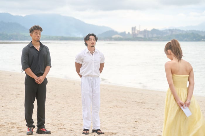 アレック、翁長汰志郎、COCO『シャッフルアイランド Season5』(C)AbemaTV, Inc
