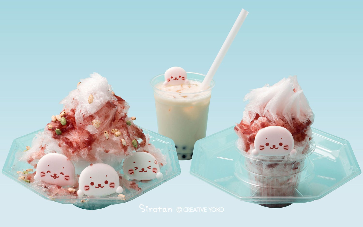 キュートなしろたんカフェ限定OPEN「キューズスポットオモハラ」表参道・原宿エリアに誕生