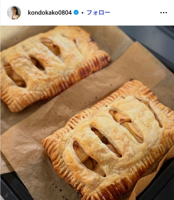 近藤夏子Instagramより