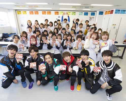 超特急、手作りカツサンドで逆バレンタイン 受験生を応援
