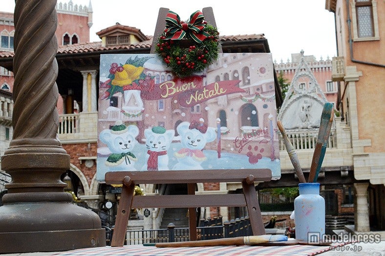 パラッツォ・カナルにあるジェラトーニが描いた絵