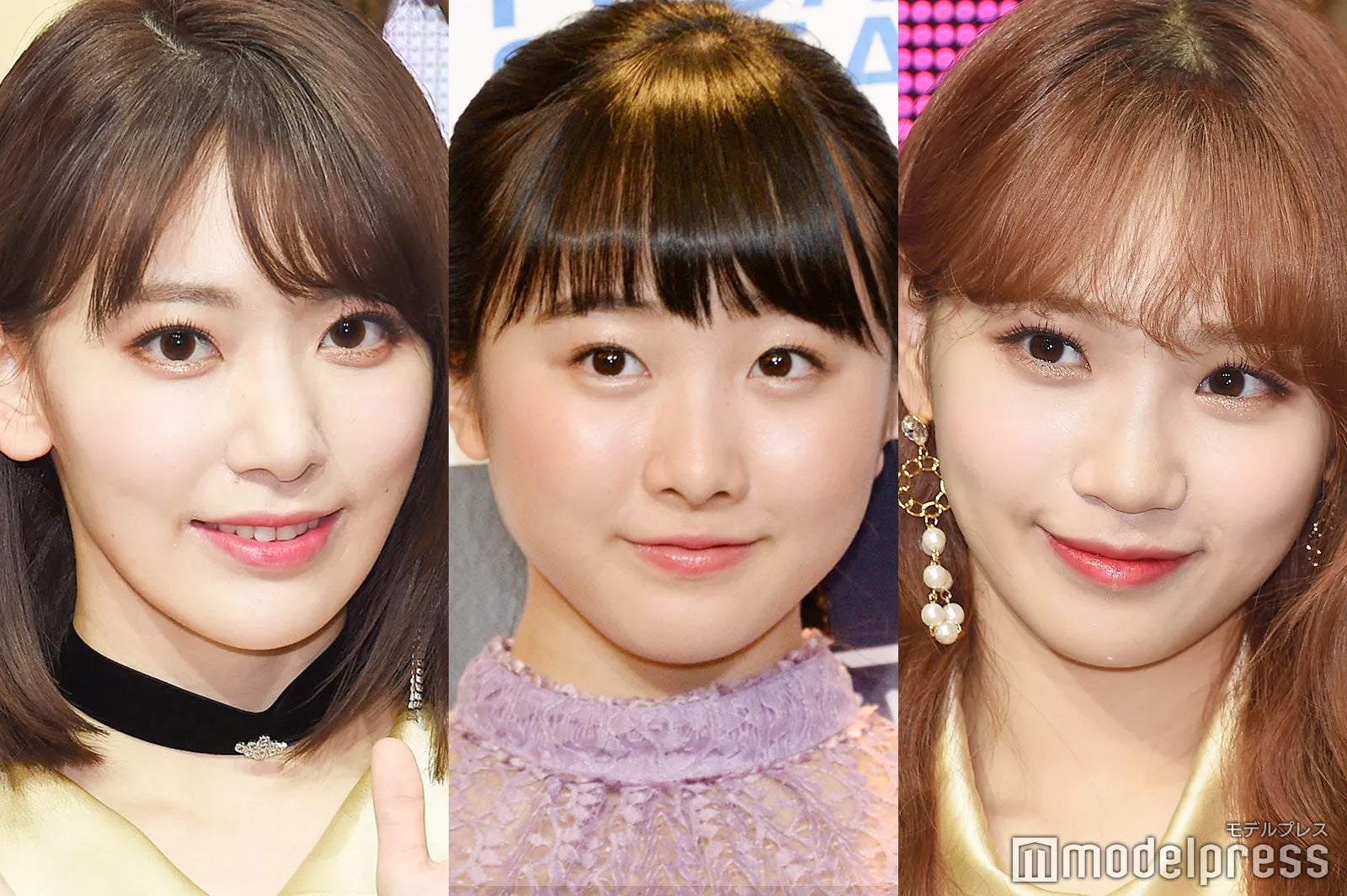 宮脇咲良、本田望結、キム・チェウォン（C）モデルプレス