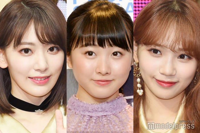 宮脇咲良、本田望結、キム・チェウォン(C)モデルプレス