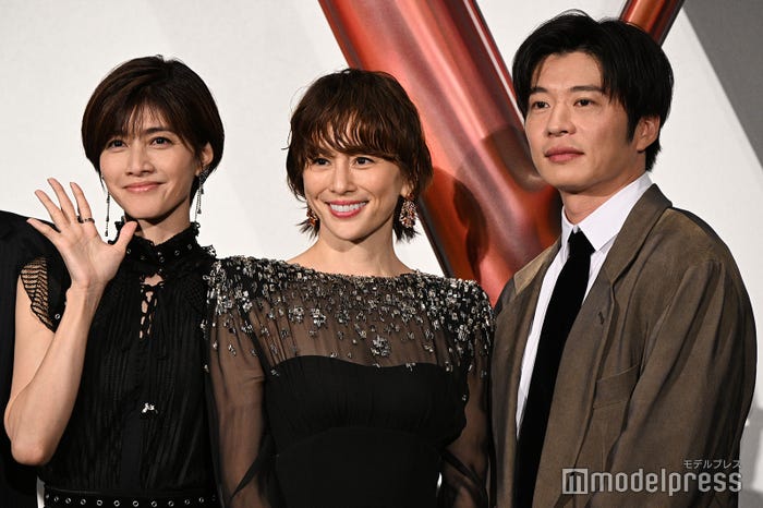 内田有紀、米倉涼子、田中圭(C)モデルプレス