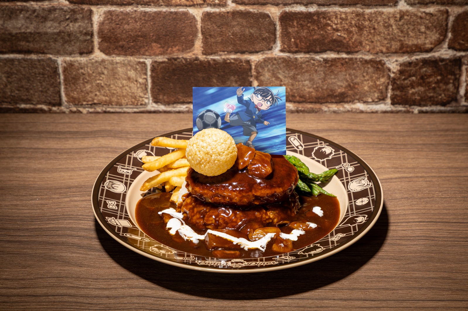 【江戸川コナン】いっけぇぇぇぇ！デミバーグライス 税込1,890円（C）青山剛昌／小学館・読売テレビ・TMS 1996