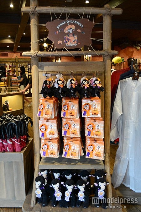 ダニーのグッズが並ぶ店内