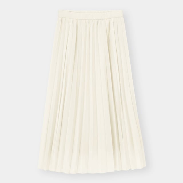 GUのエアリープリーツスカート