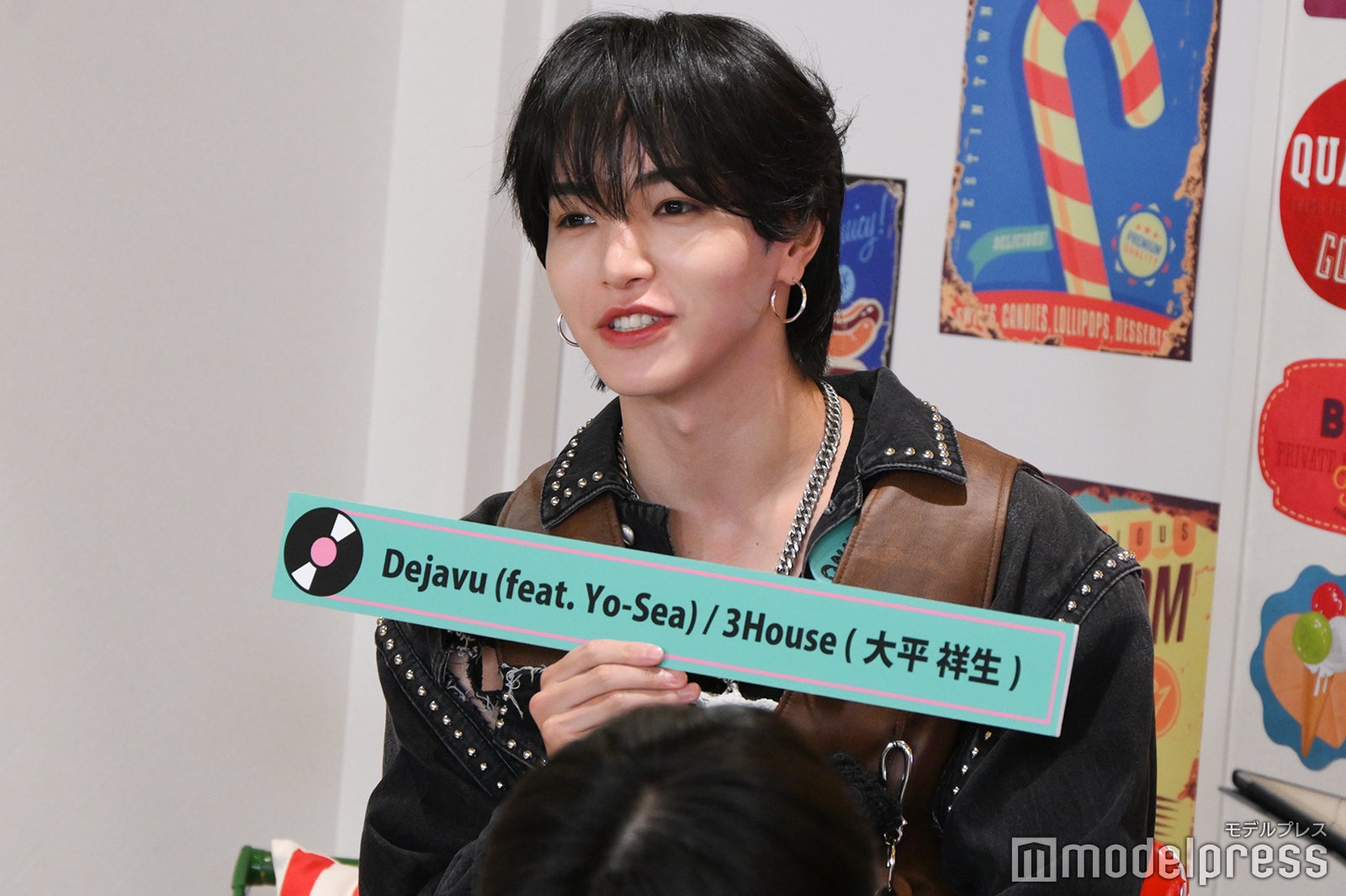 ドライブで聴きたい楽曲を発表／「寝る前に…」と話してメンバーからツッコミを受けていた大平祥生（C）モデルプレス