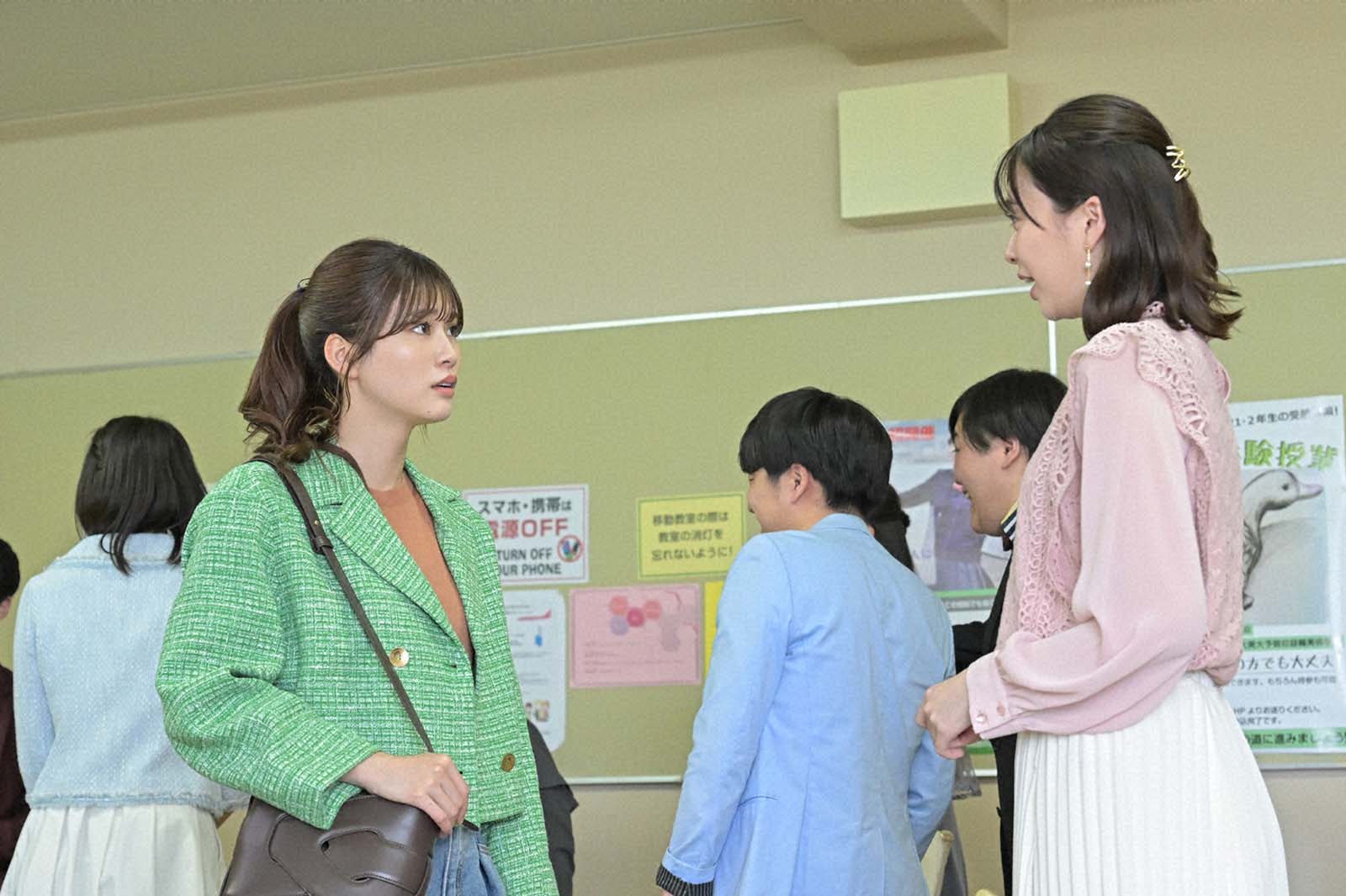 生見愛瑠「くるり～誰が私と恋をした？～」第6話より（C）TBS